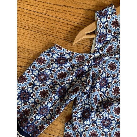 Women’s Bobeau Paisley Cold Shoulder Blouse S - Picture 5 of 5